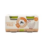 Omogeneizzato di Pollo Alce Nero 2 vasetti 160 G