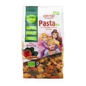 Pasta di Grano Duro con Pomodori e Spinaci "Princess Disney" Dalla Costa 300 G