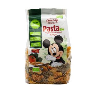 Pasta di Grano Duro con Pomodoro e Spinaci "Topolino Disney" Dalla Costa 300 G