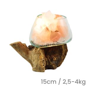 Lampada di Sale dell'Himalaya Unica Voganto 2,5-4KG