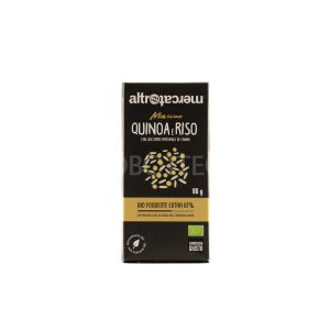 Tavoletta Fondente Extra 61% Mascao Quinoa e Riso Altromercato 80G