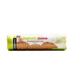 Biofrolle Quinoa Con Zucchero di Canna e Miele Altromercato 240G