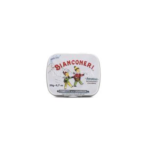 Bianconeri Liquirizia Confettata alla Menta NON BIO Amarelli 20G