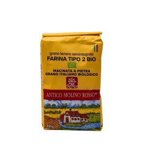 Farina di Grano Tenero Semintegrale Tipo 2 Antico Molino Rosso 1000 G