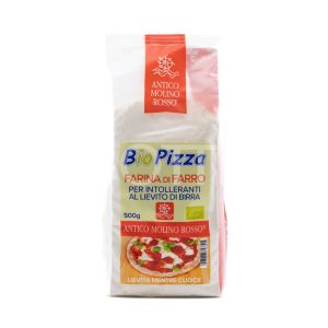 Bio Pizza Farina di Farro per Intolleranti al Lievito di Birra Antico Molino Rosso 500G