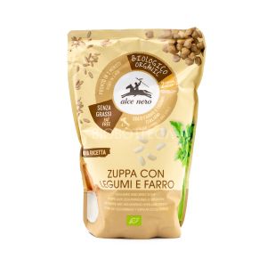 Zuppa con Legumi e Farro Alce Nero 500G