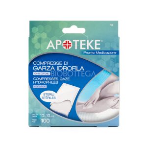 Compresse di Garza Idrofila 10x10cm Apoteke
