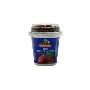 Frutta e Cereali: Lamponi con Palline di Cioccolato e Cereali Berchtesgadener Land 150 G