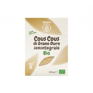 Cous Cous di Grano Duro Semintegrale Biovita 500G