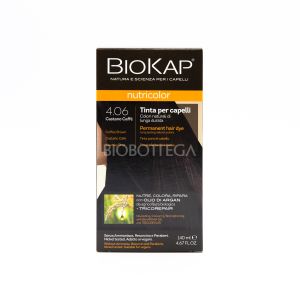Tinta per Capelli 4.06 Castano Caffè BioKap Nutricolor