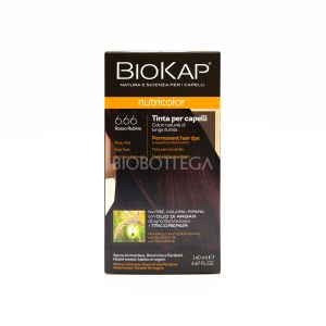 Tinta per Capelli 6.66 Rosso Rubino BioKap Nutricolor