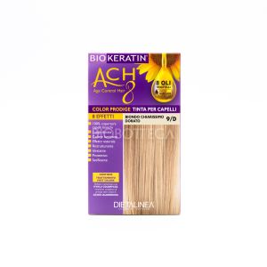 Tinta per Capelli 9/D Biondo Chiarissimo Dorato Biokeratin Ach8