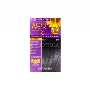 Tinta per Capelli 1/N Nero Biokeratin Ach8
