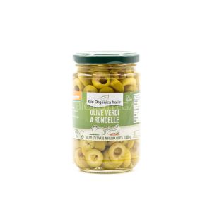 Olive Verdi a Rondelle Bio Organica Italia 280G