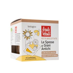 Fette Biscottate Le Spesse ai Grani Antichi Baule Volante 180 G