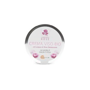 Crema Viso con Acqua di Rosa Damascena Il Paese delle Rose 50ML