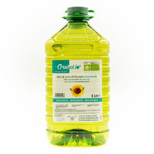 Olio di Semi di Girasole Crudolio 5 L