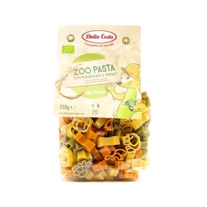 Zoo Pasta con Pomodoro e Spinaci Dalla Costa 250G