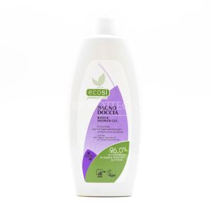 Bagnodoccia con Oli Essenziali Biologici di Arancio e Lavanda Ecosì 500ML
