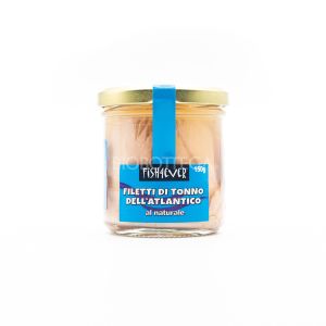Filetti di Tonno dell'Atlantico al Naturale NON BIO Fish 4ever 150G