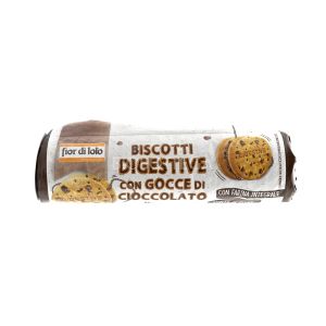 Biscotti Digestive con Gocce di Cioccolato Fior di Loto 250G