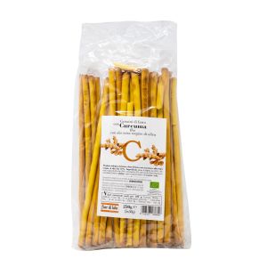 Grissini di Farro con Curcuma Fior di Loto 250 G