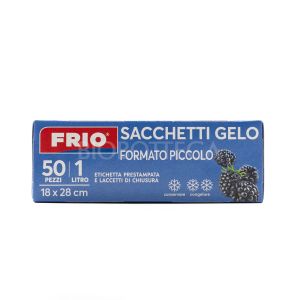 Sacchetti Gelo Formato Piccolo Frio 50 pezzi 1 litro