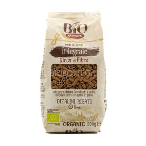 Ditalini Rigati Integrali Granoro Bio 500G