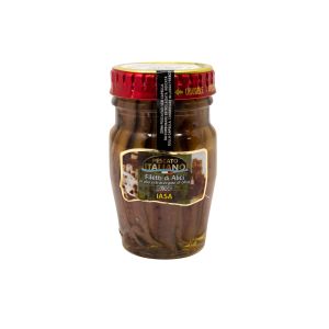 Filetti di alici NON BIO In Olio Extravergine di Oliva Iasa Il Gustoso 80 G