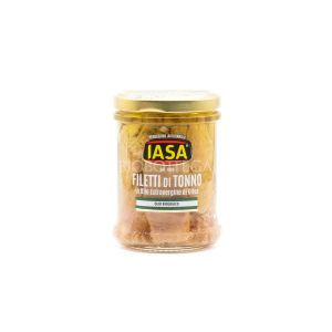 Filetti di Tonno NON BIO in Olio Extravergine di Oliva Iasa 200G
