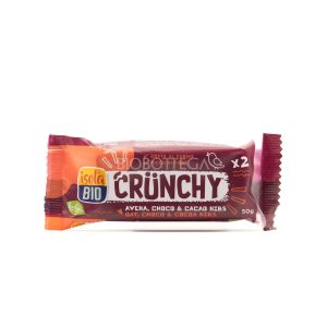 Barretta Crunchy Avena e Cioccolato Isola Bio 50G