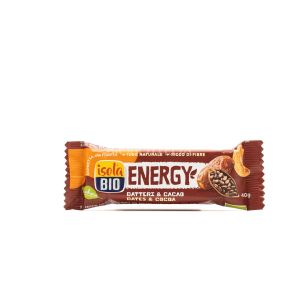 Barretta Energy Datteri e Cacao Isola Bio 40G