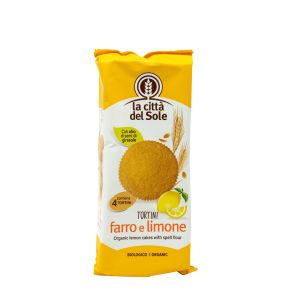 Tortine di Farro al Limone La Città Del Sole 180 G