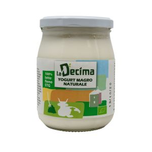 Yogurt Magro al Naturale da "Latte Fieno STG" La Decima 500 G