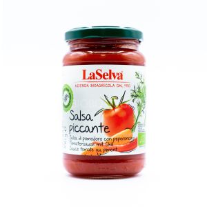 Salsa di Pomodoro Piccante con Peperoncino LaSelva 340G