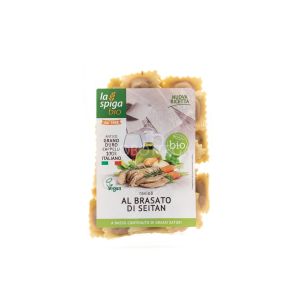 Ravioli al Brasato di Seitan La Spiga Bio 250G