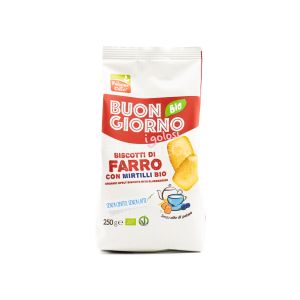 Biscotti di Farro con Mirtilli Bio Buongiorno 250G