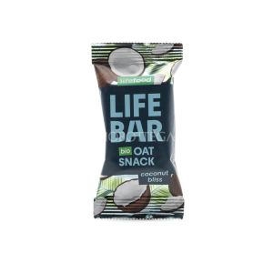 LIFEBAR Oat Snack Coconut Bliss Lifefood 40G
