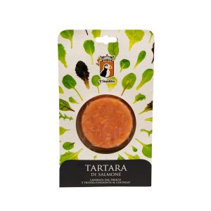 Tartara di Salmone Sashimi NON BIO L'Inedito 85 G