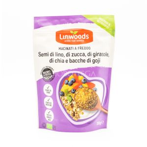Semi di Lino, di Zucca, di Girasole, di Chia e Bacche di Goji Linwoods 200G