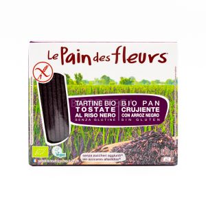 Tartine Tostate al Riso Nero Le Pain des Fleurs 150G