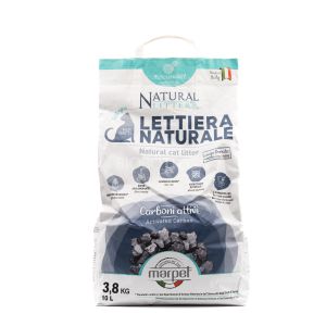 Lettiera Naturale ai Carboni Attivi Marpet 3,8KG