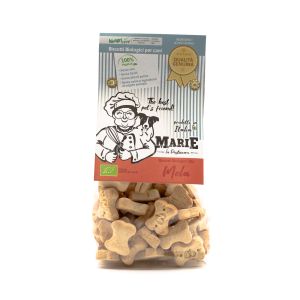 Biscotti BIO per Cani alla Mela Marie La Pasticcera 210G