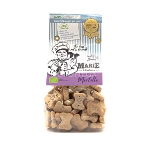 Biscotti BIO per Cani al Mirtillo Marie La Pasticcera 210G