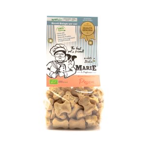 Biscotti BIO per Cani alla Pesca Marie La Pasticcera 210G