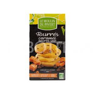 Cookies con Caramello e Burro Salato Le Moulin Du Pivert 175G