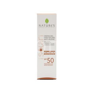 Crema Gel Viso Solare Anti Rughe 50 Nature's 50ML
