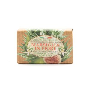 Marsiglia in Fiore Sapone Fico e Aloe Vera Saponeria Nesti Firenze 125G