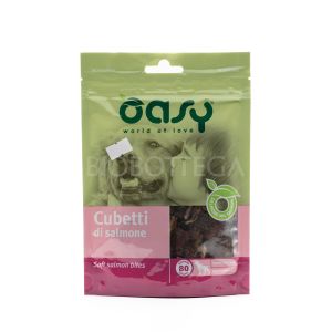 Cubetti di Salmone per Cani Oasy 80G
