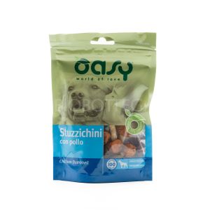 Stuzzichini con Pollo per Cani Oasy 100G